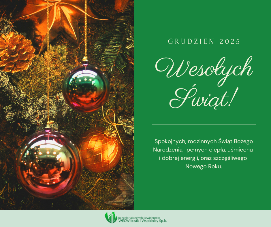 WESOŁYCH ŚWIĄT